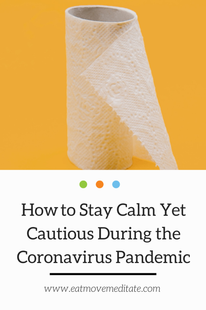 How to stay calm during the coronavirus pandemic
